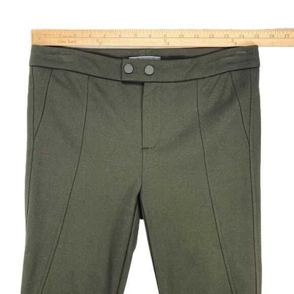 Vince Pants Women Size 6 Black Skinny Ankle Zip Stretchy Business Casual Comfort - Picture 9 of 15